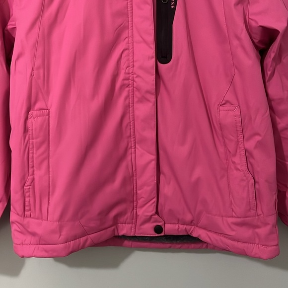 GEMYSE Jacket Girl's Large Pink Waterproof Ski Snow Hooded Fleece Lined Winter - Picture 6 of 17